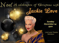 having sung for 2 popes, a Queen, a King and King to be(Charles) Jackie Love still calls Australia home and is coming to Nambour this Sunday 14th 2pm.
